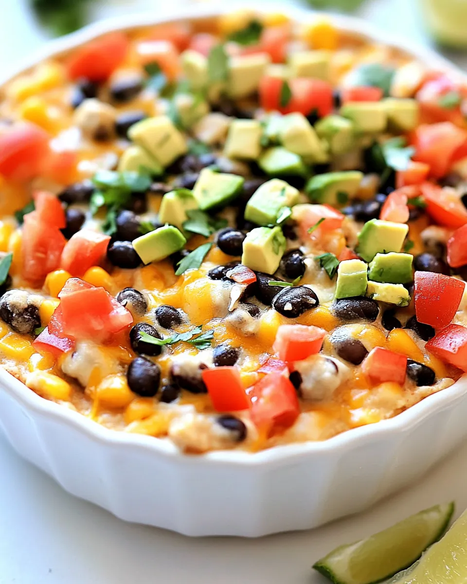 Classic Black and White Bean Dip dish photo
