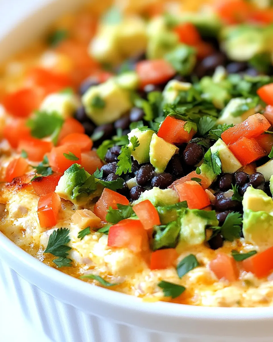 Delicious Black and White Bean Dip plate image
