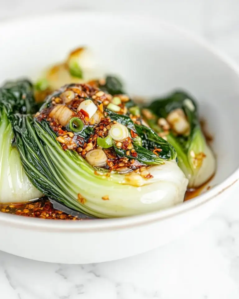 Homemade Bok Choy with Garlic Sauce Recipe photo