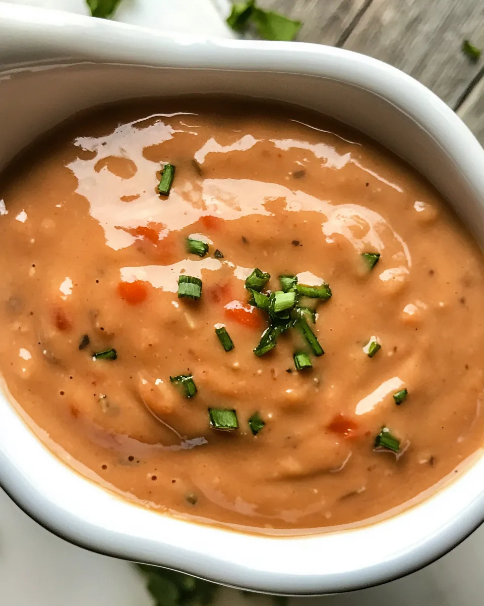 Delicious Boom Boom Sauce food shot