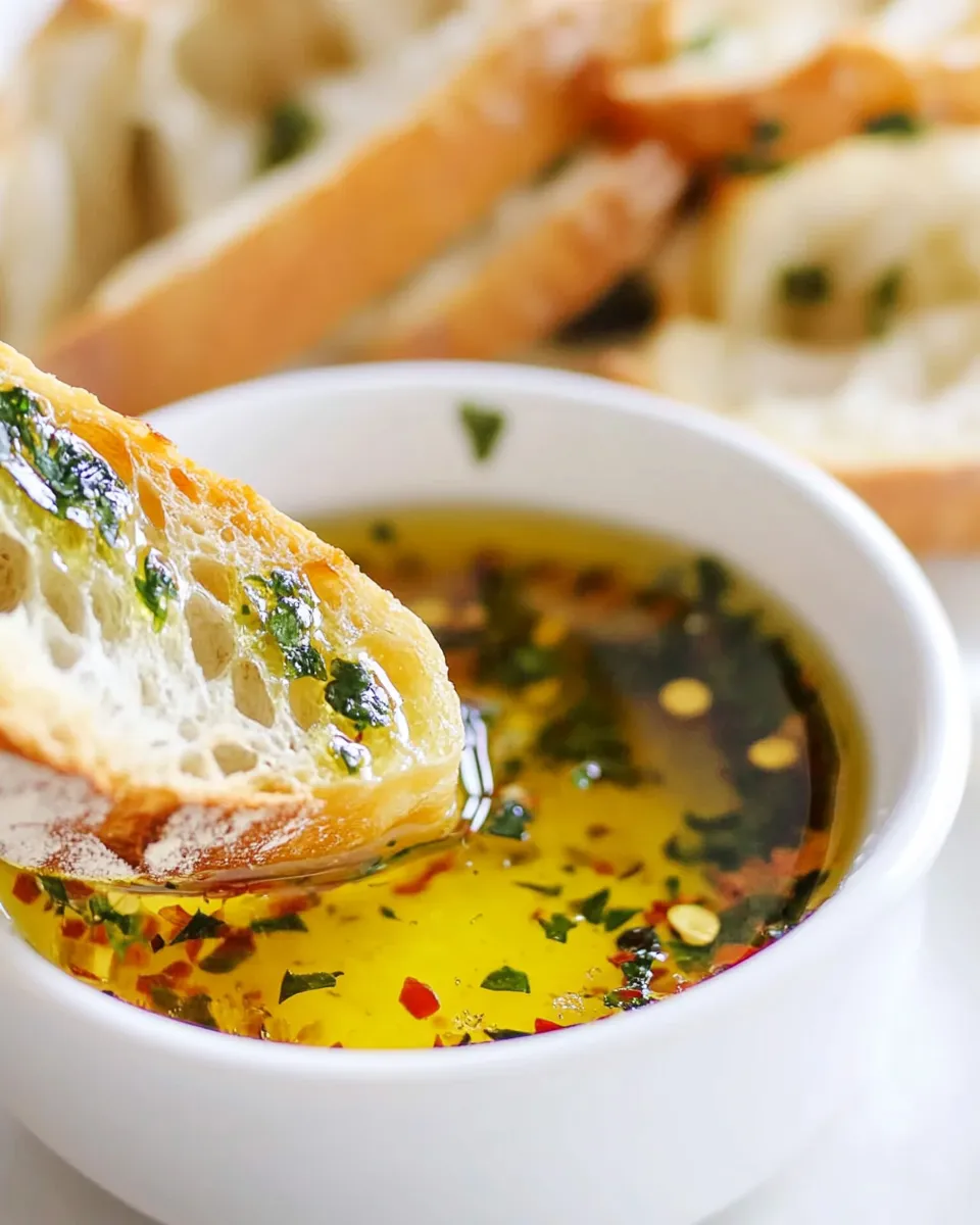 Classic Bread Dipping Oil Recipe image