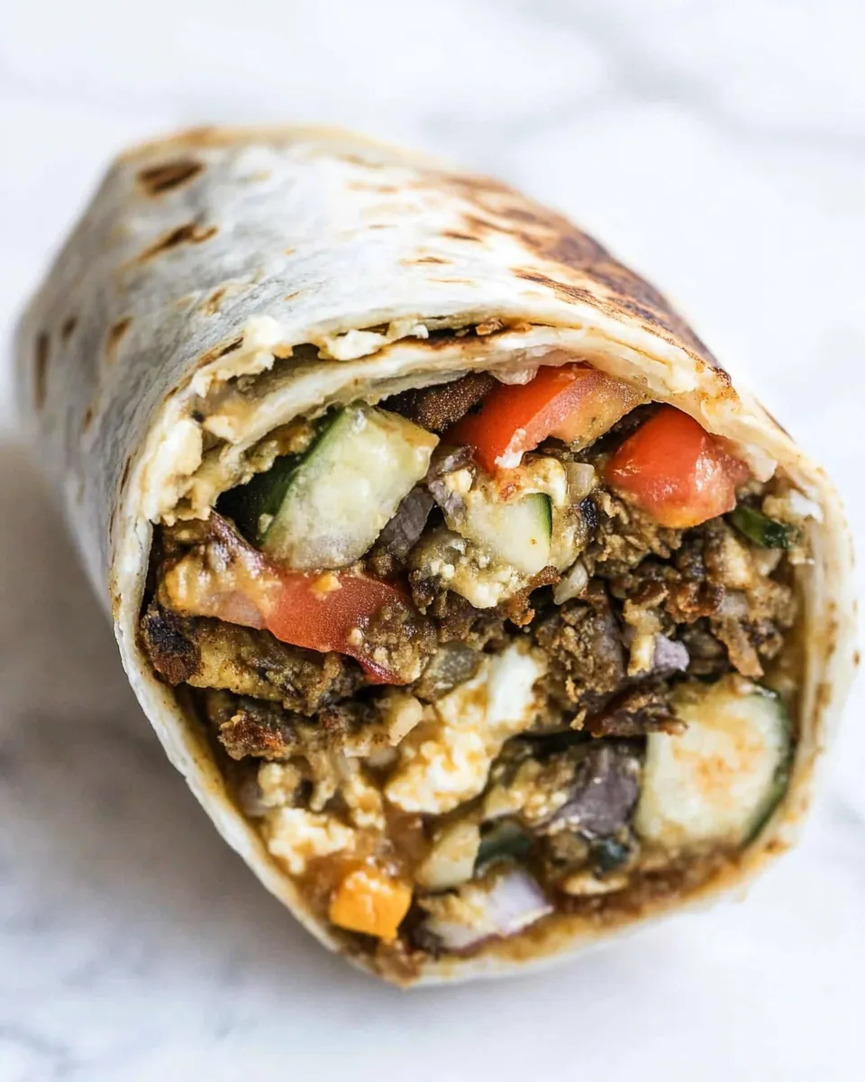 Homemade Breakfast Burrito Recipe photo