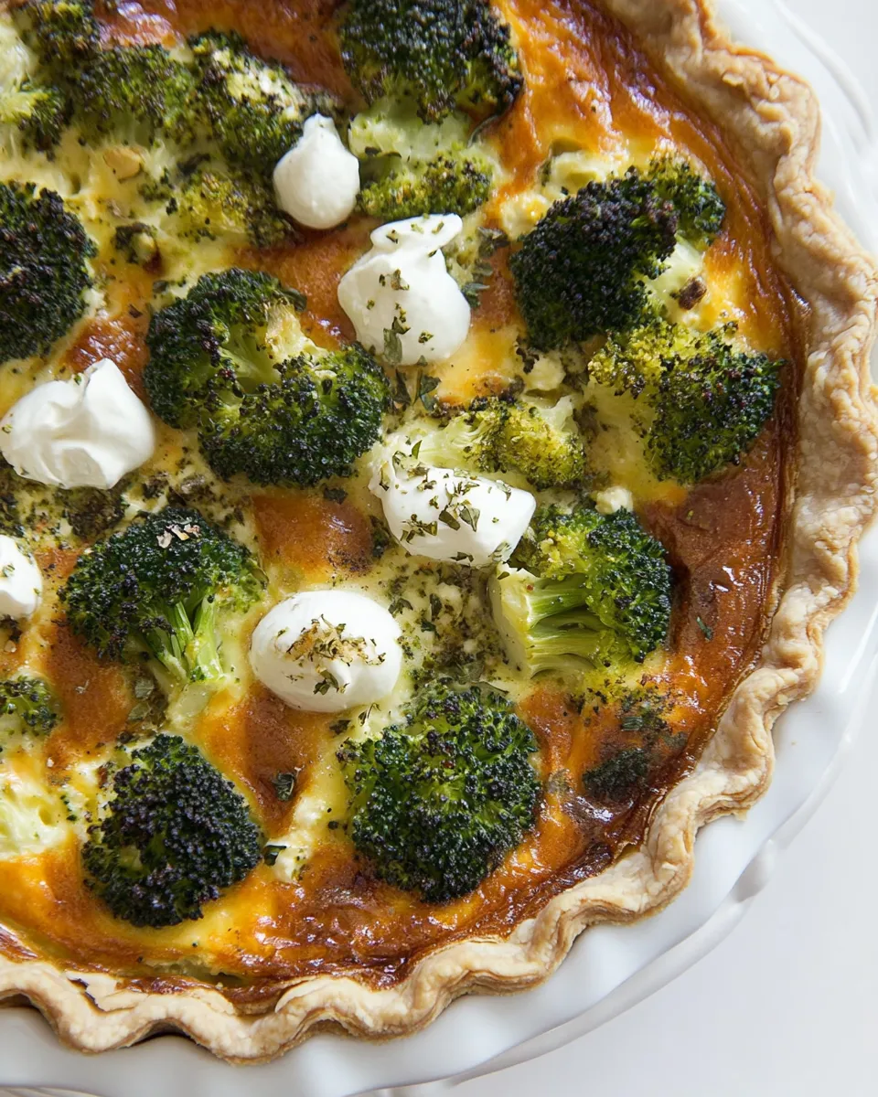 Classic Broccoli Quiche dish photo