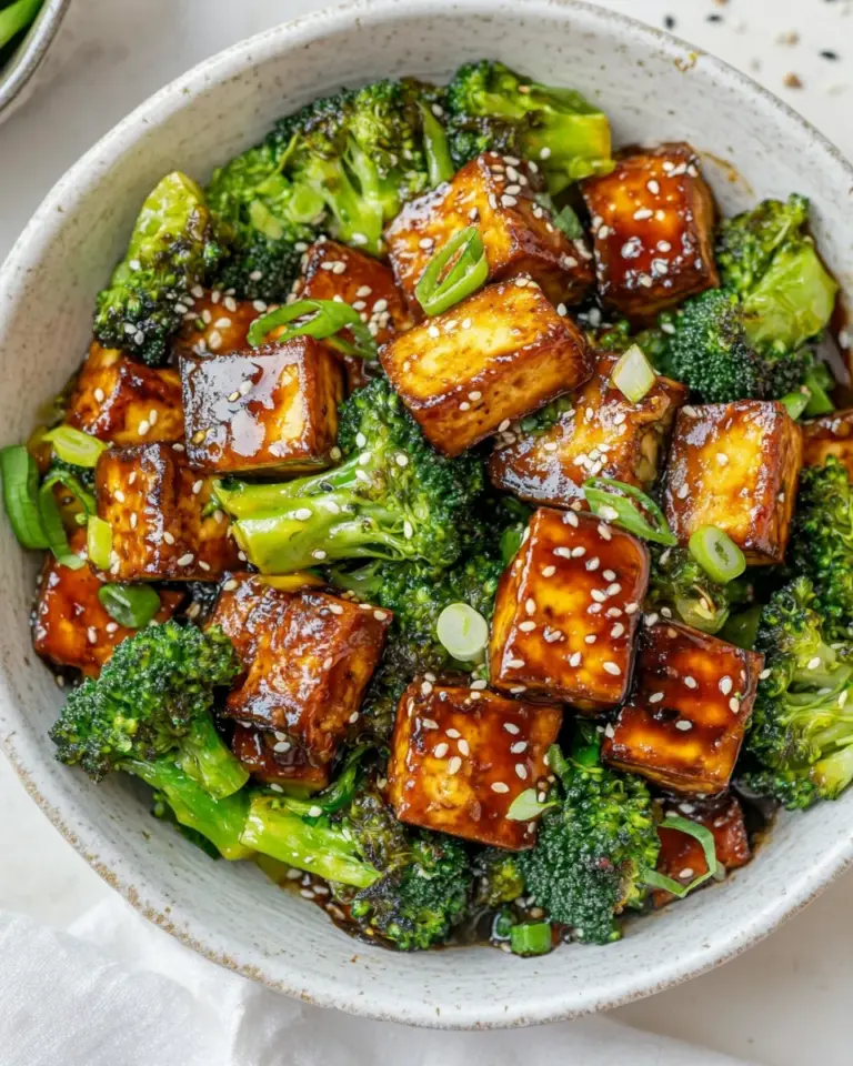 Homemade Broccoli Tofu Stir Fry photo