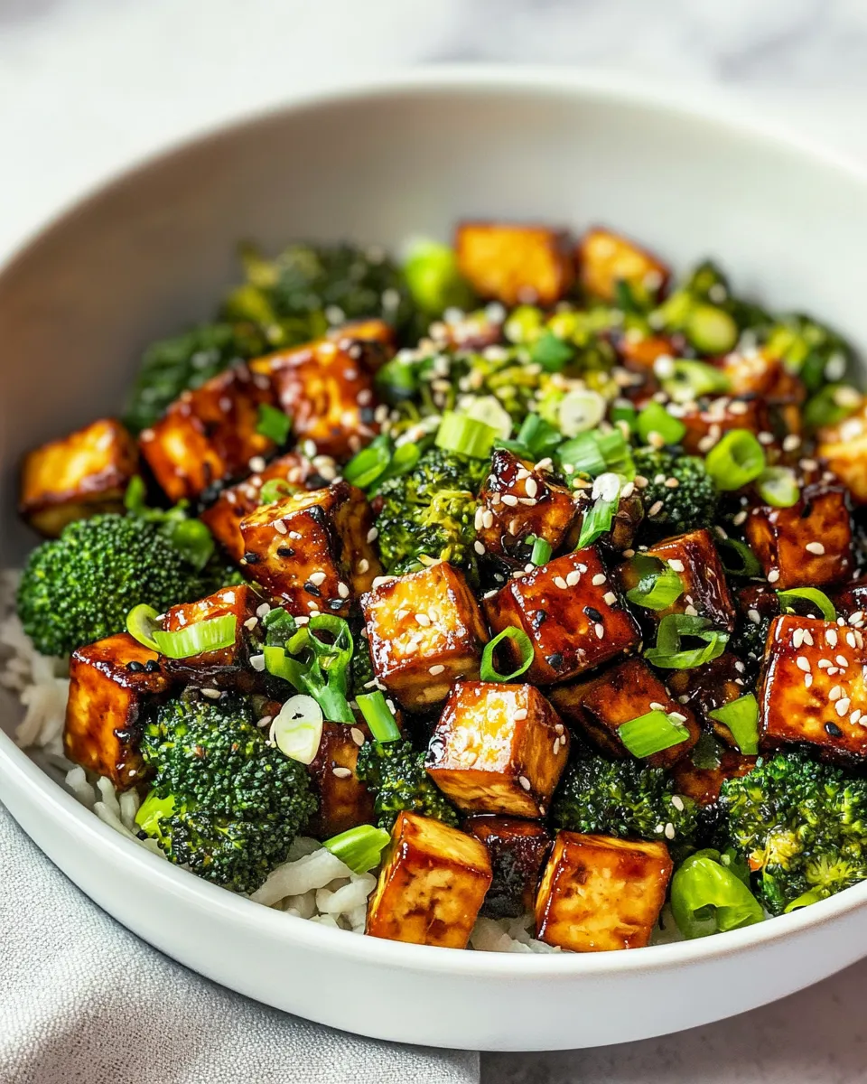 Classic Broccoli Tofu Stir Fry image