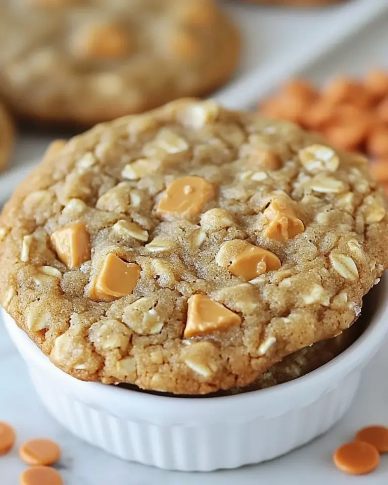 Homemade Brown Butter Butterscotch Oatmeal Cookies photo