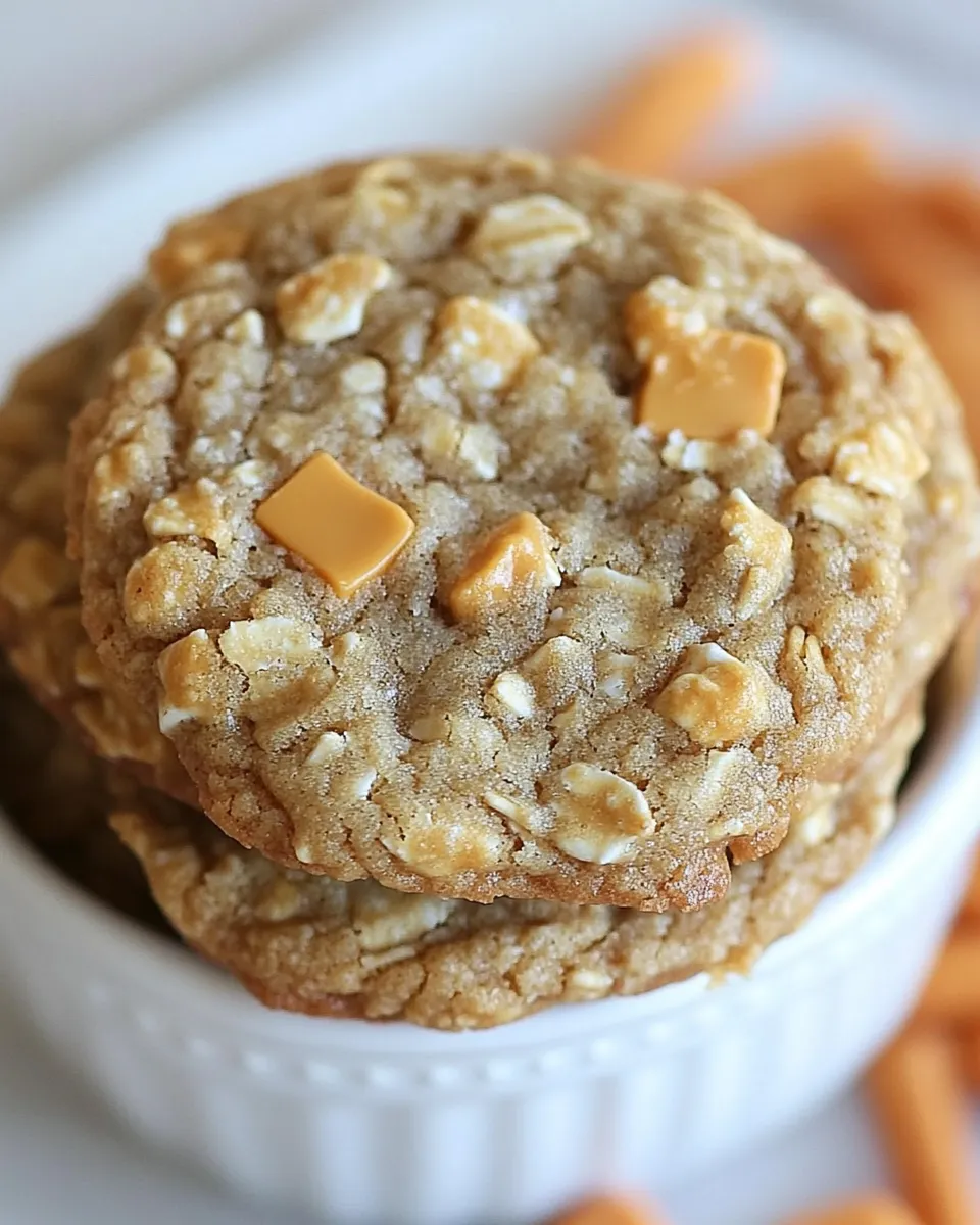 Easy Brown Butter Butterscotch Oatmeal Cookies recipe photo