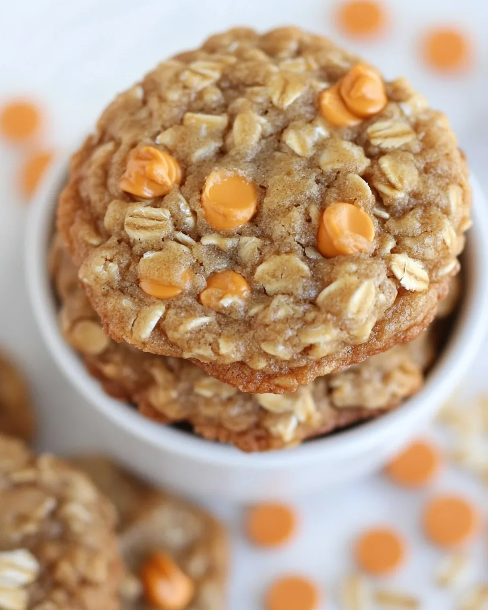 Delicious Brown Butter Butterscotch Oatmeal Cookies shot