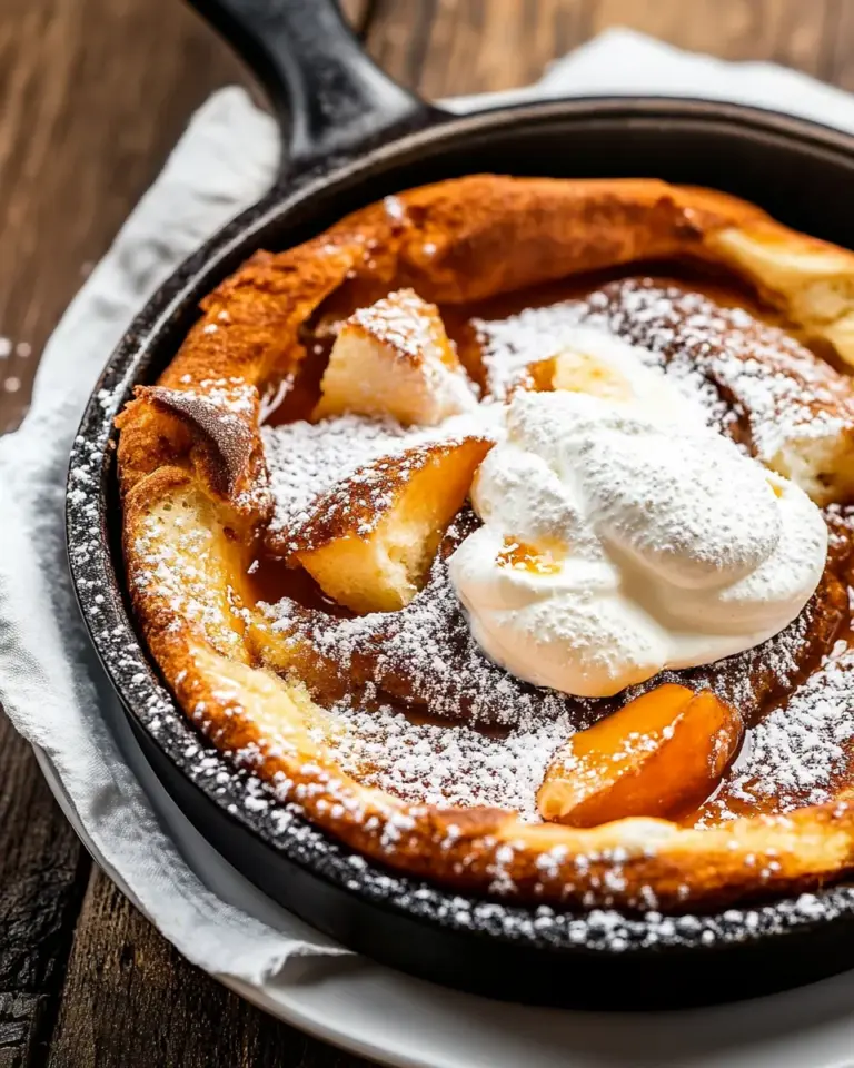 Homemade Brown Butter Dutch Baby photo