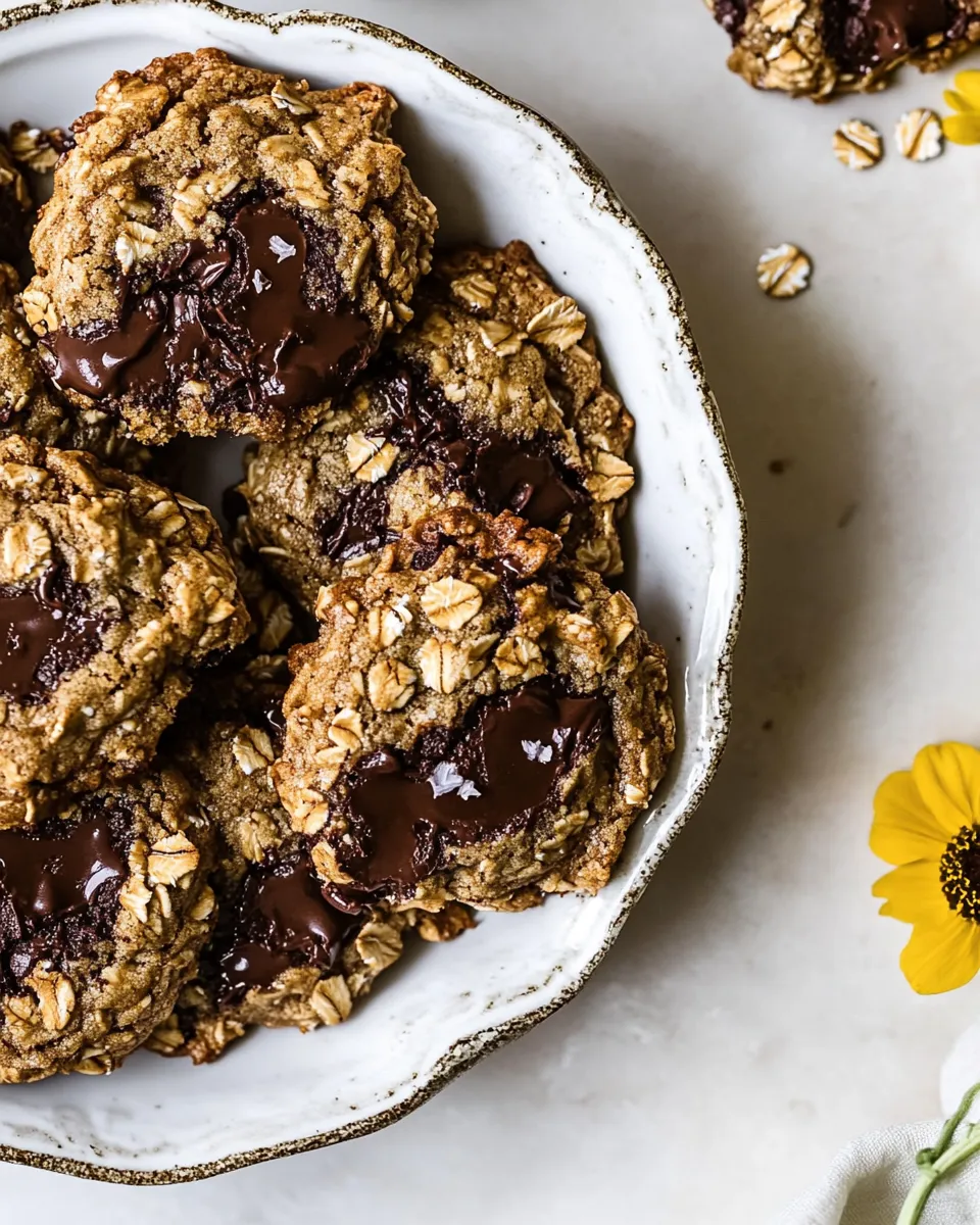 Classic Brown Butter Oatmeal Chocolate Chip Cookies. dish photo