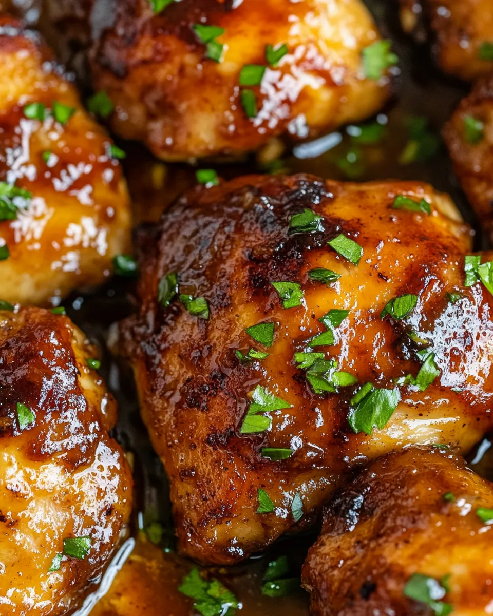 Delicious Brown Sugar Garlic Chicken dish photo