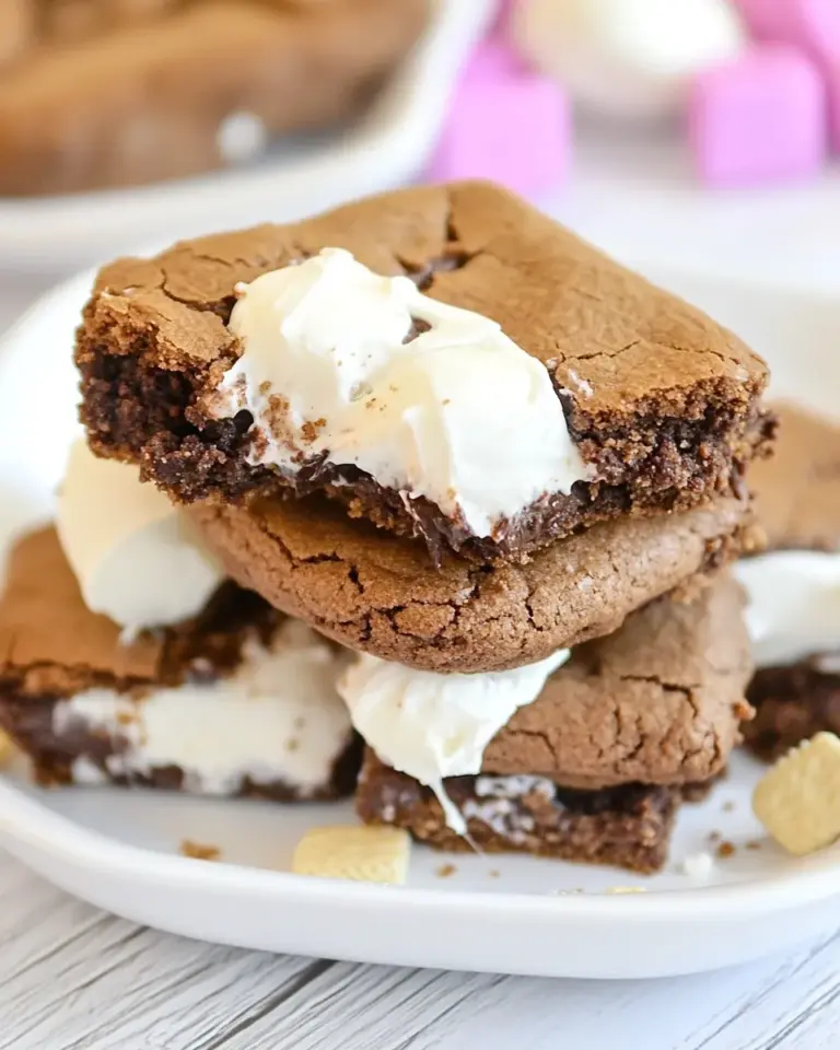 Homemade Brownie Cookie Smores recipe photo