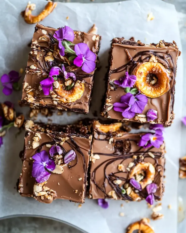 Homemade Buckeye Crunch Bars. recipe photo