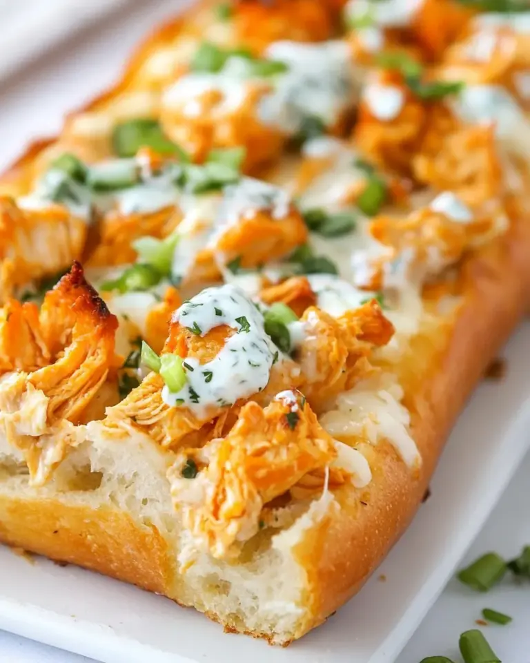 Homemade Buffalo Chicken French Bread photo