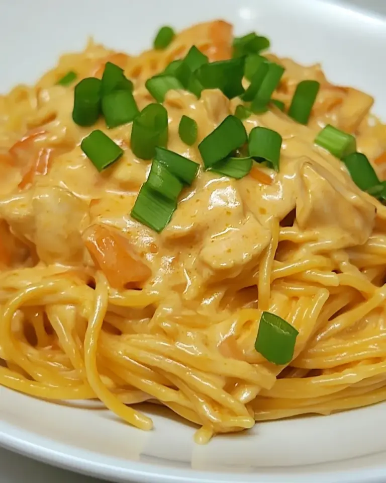 Homemade Buffalo Chicken Spaghetti photo