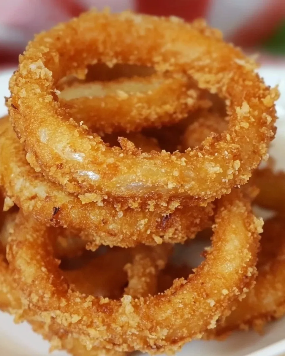 Delicious Buffalo Onion Rings image