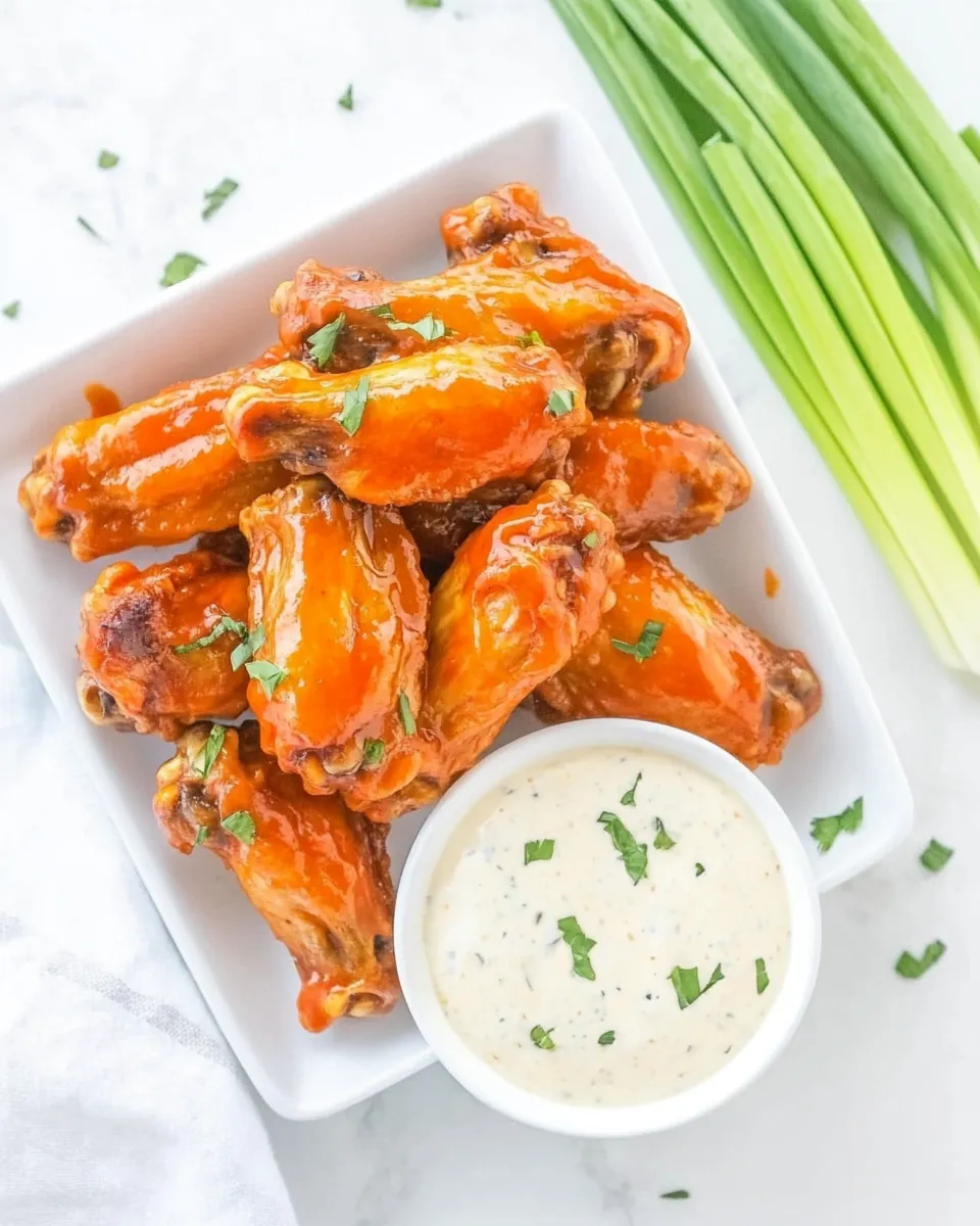 Delicious Buffalo Wild Wings Buffalo Wings plate image