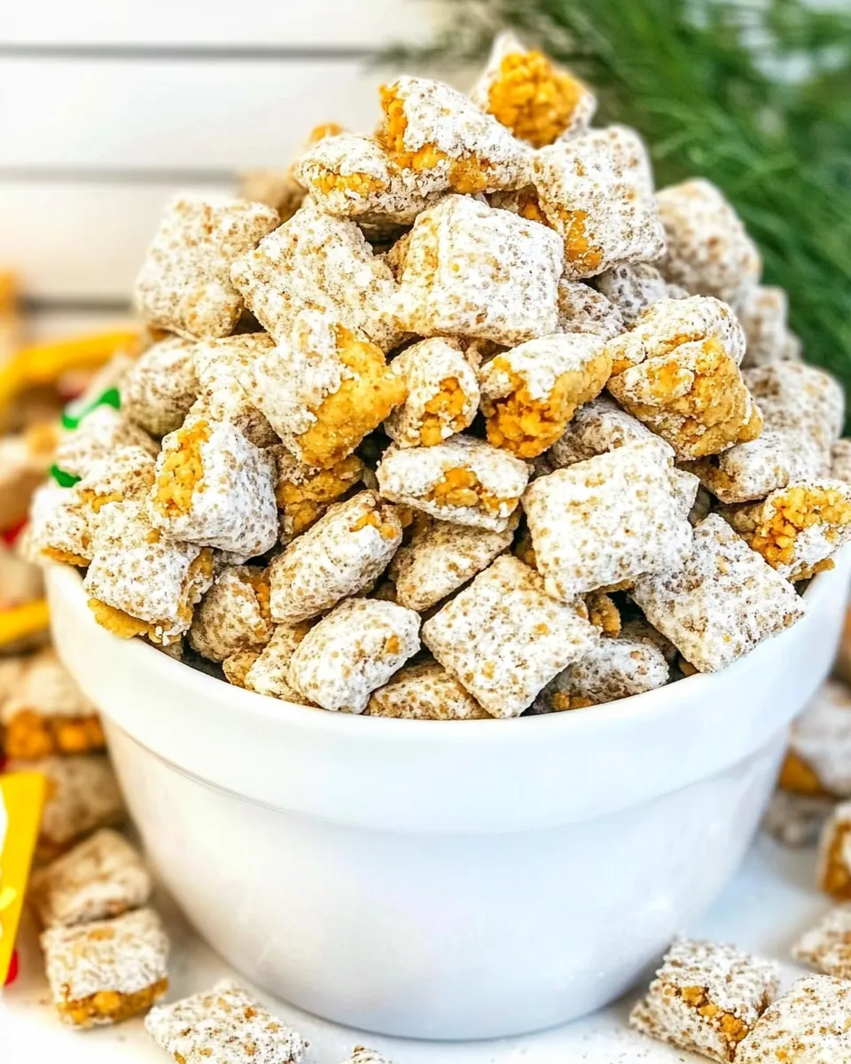 Tasty Butterfinger Puppy Chow food shot