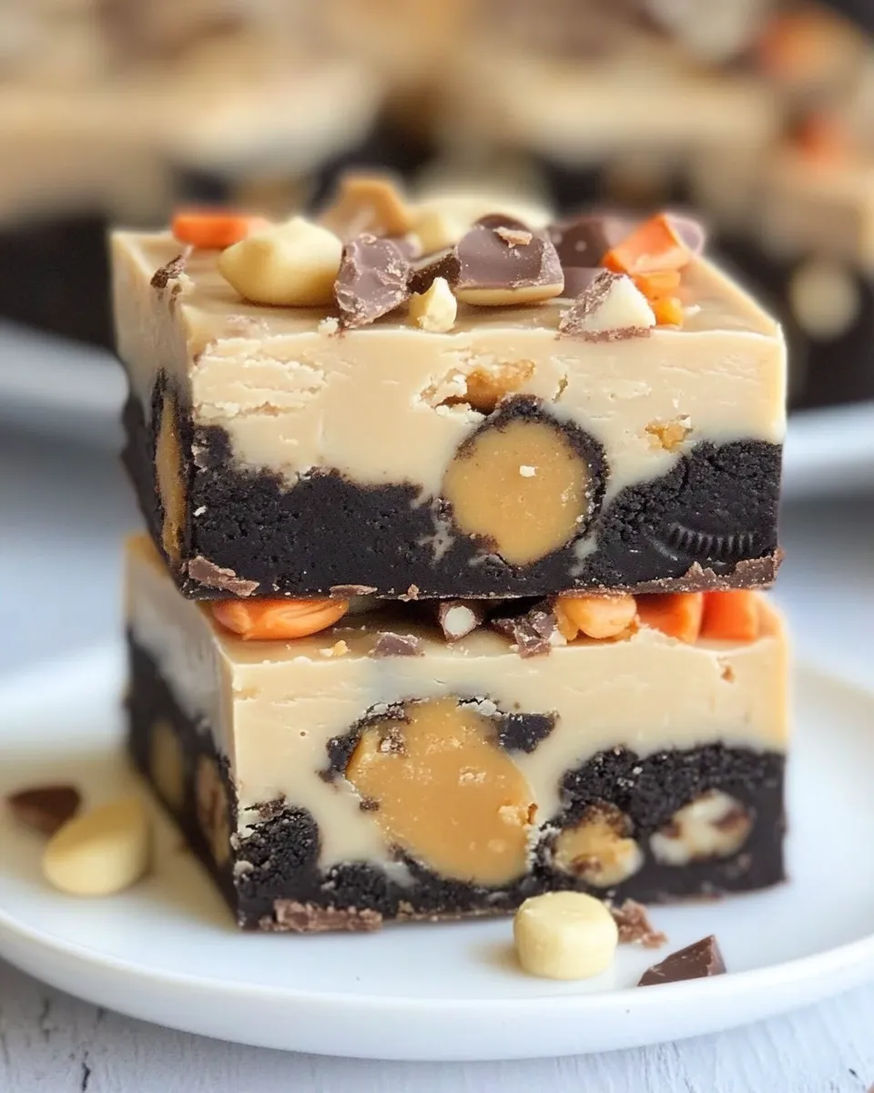 Classic Butterscotch Peanut Butter Oreo Fudge image