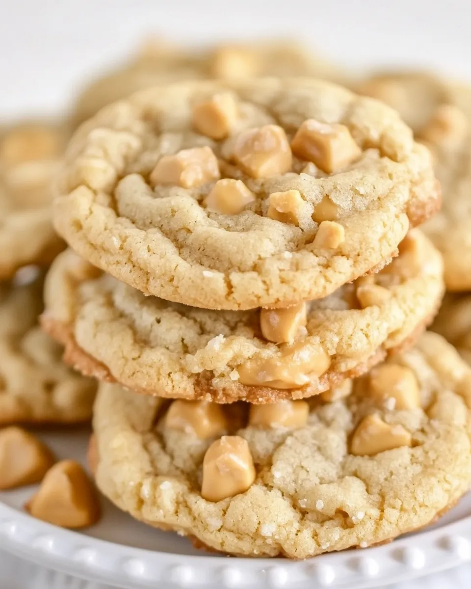 Classic Butterscotch Toffee Cookies image