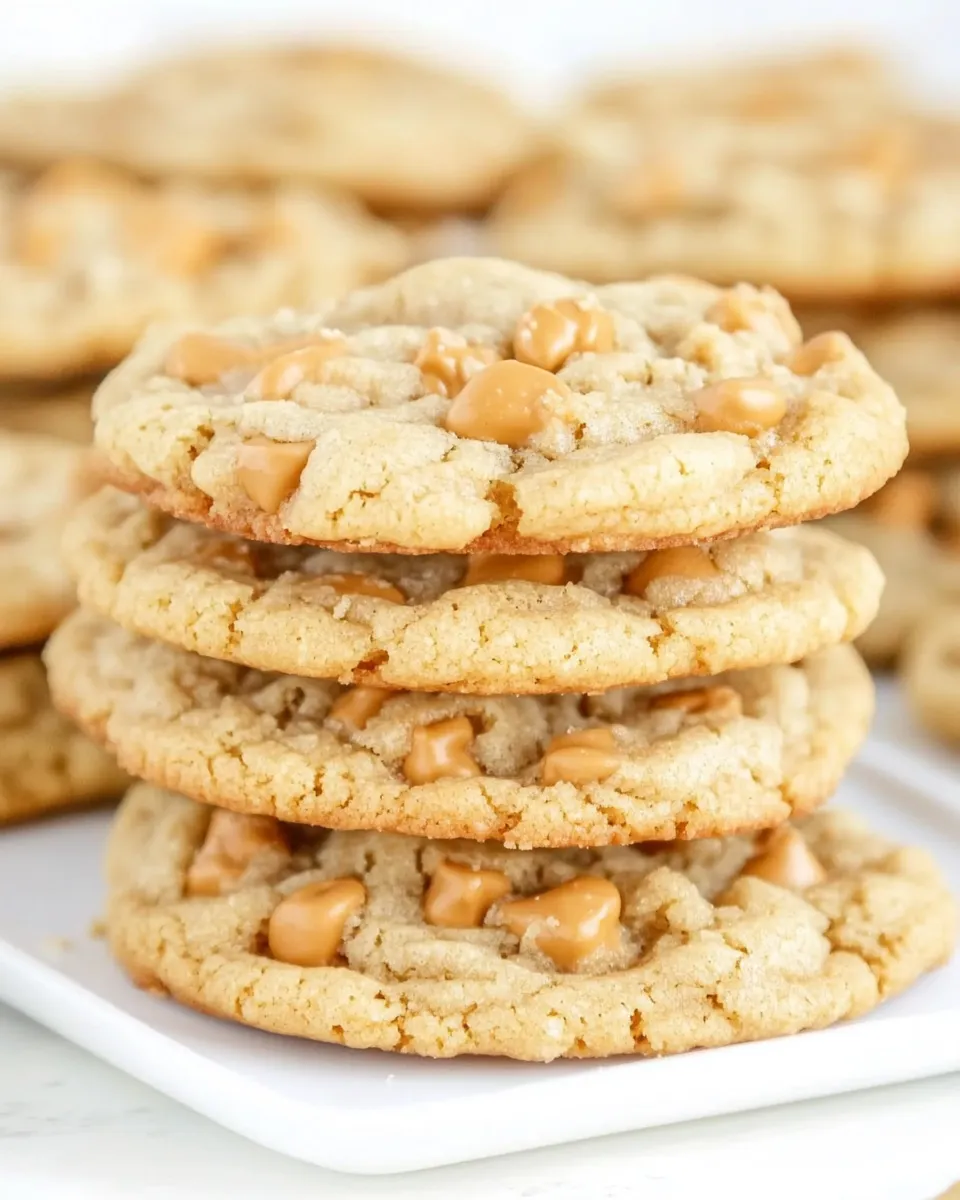 Easy Butterscotch Toffee Cookies recipe photo