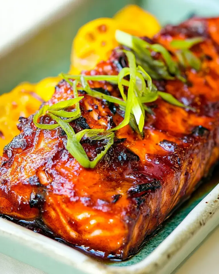 Homemade Candied Salmon Recipe with Ginger photo