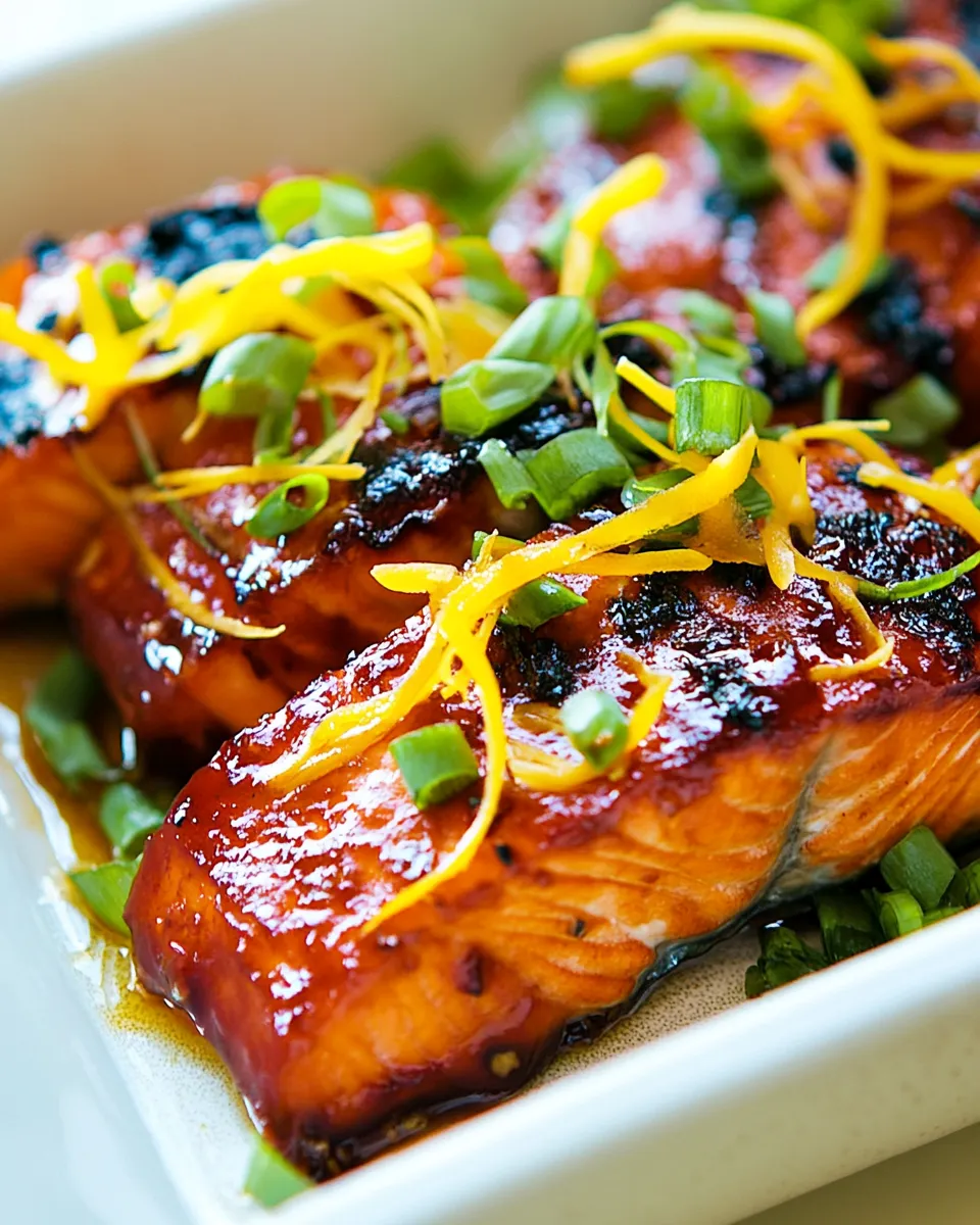 Classic Candied Salmon Recipe with Ginger image