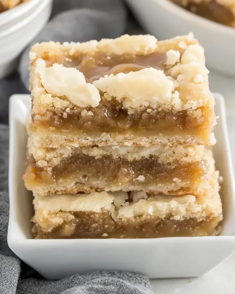 Homemade Caramel Butter Bars recipe photo