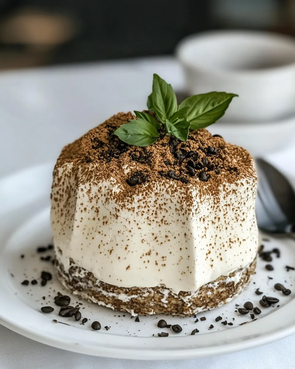 Delicious Carlota de Cafe food shot