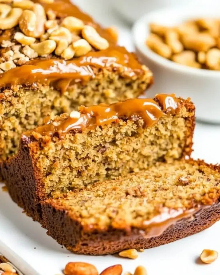 Homemade Cashew Butter Butterscotch Banana Bread recipe photo