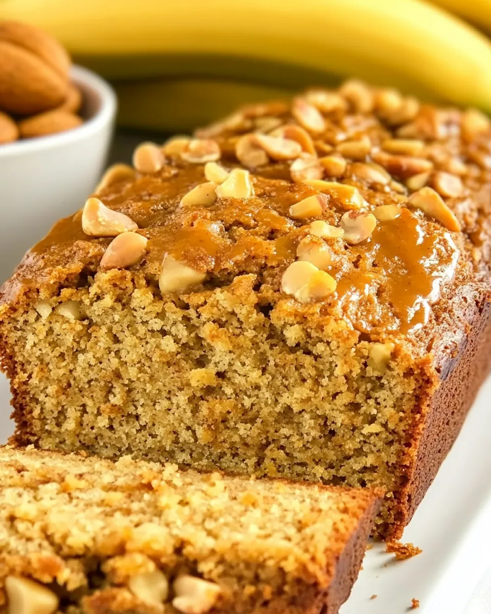 Classic Cashew Butter Butterscotch Banana Bread image