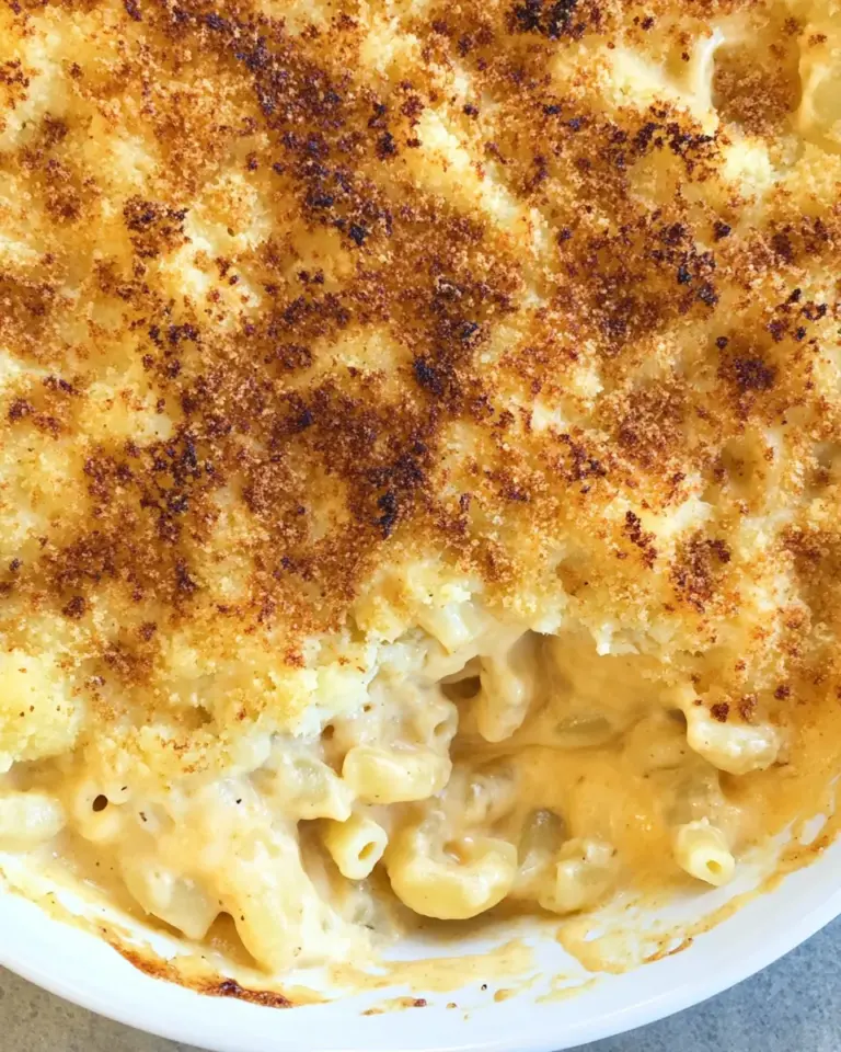 Homemade Cauliflower Mac And Cheese recipe photo