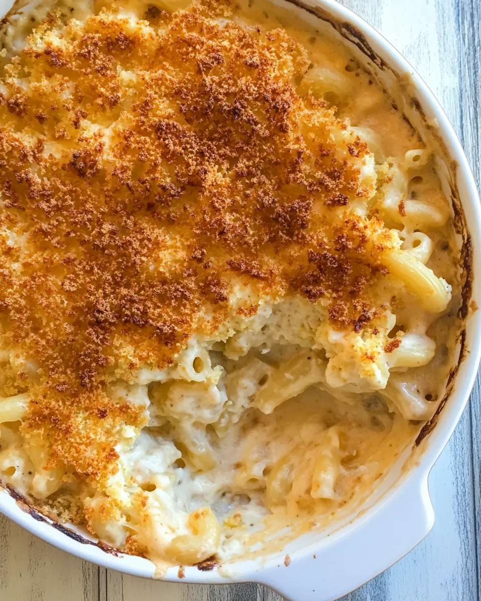 Classic Cauliflower Mac And Cheese dish photo