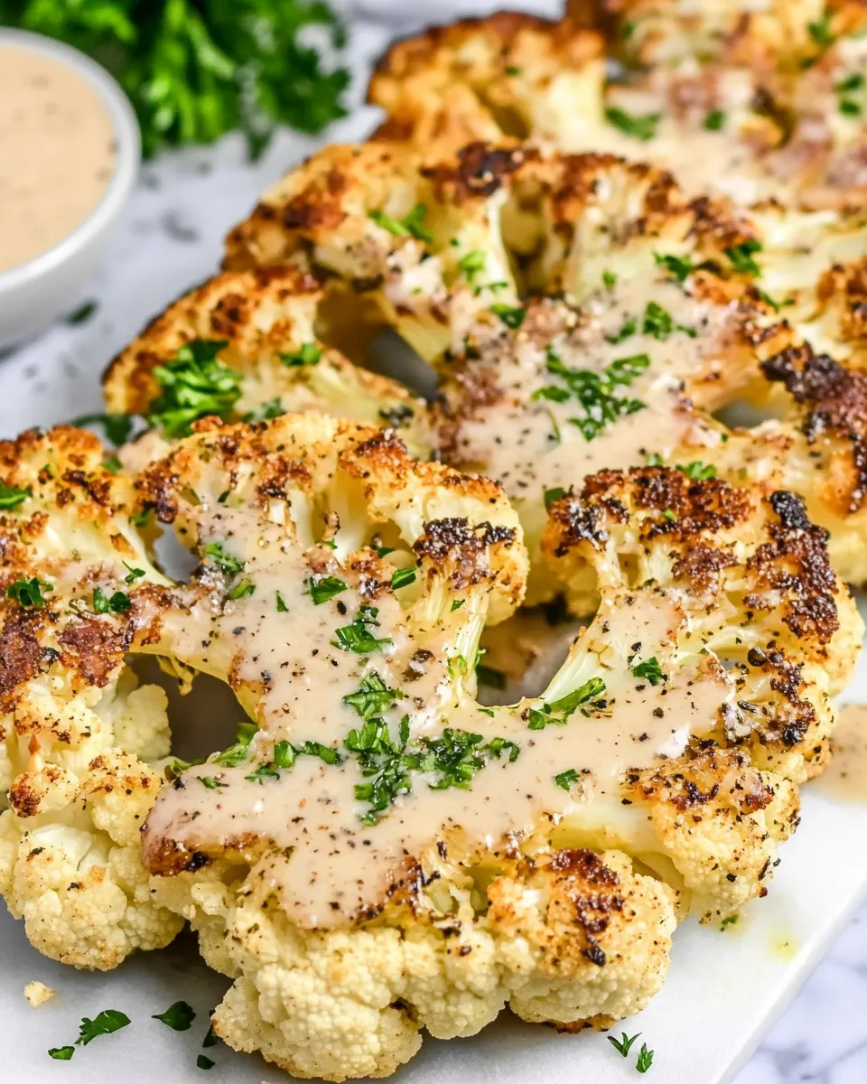 Easy Cauliflower Steaks recipe photo