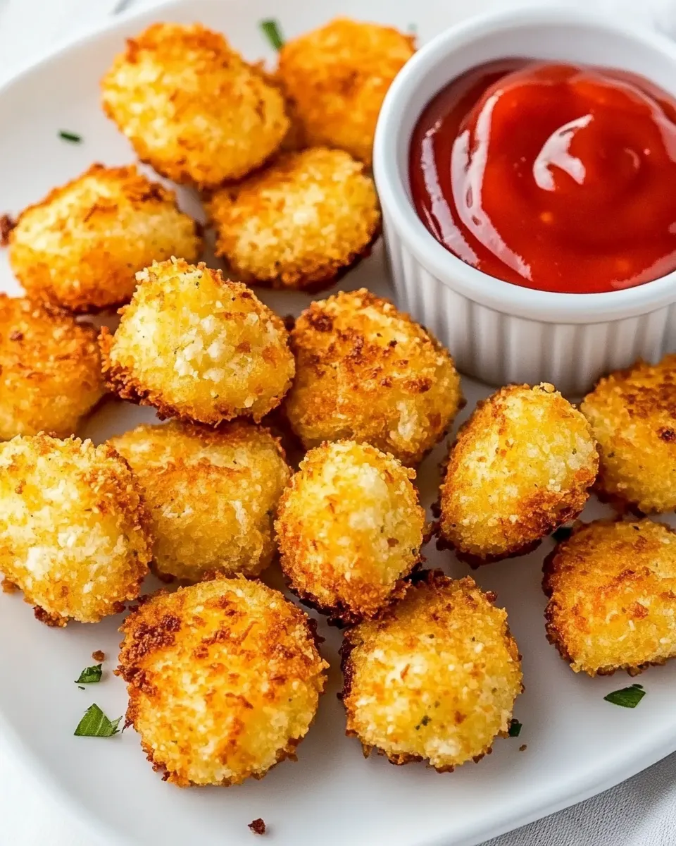 Homemade Cauliflower Tots recipe photo
