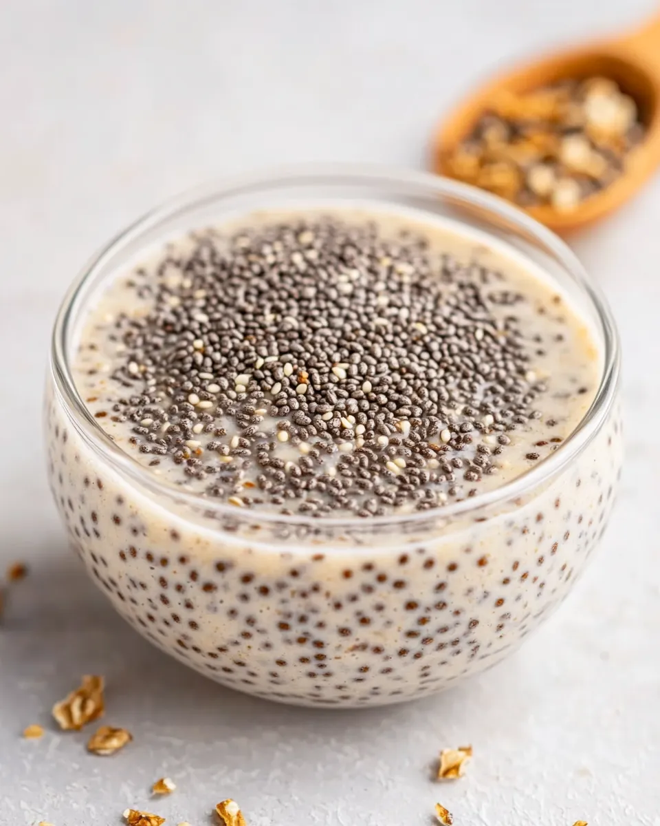 Classic Chai Latte Basil Seed Pudding Recipe image
