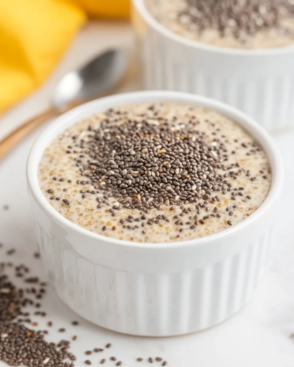 Delicious Chai Latte Basil Seed Pudding Recipe dish photo