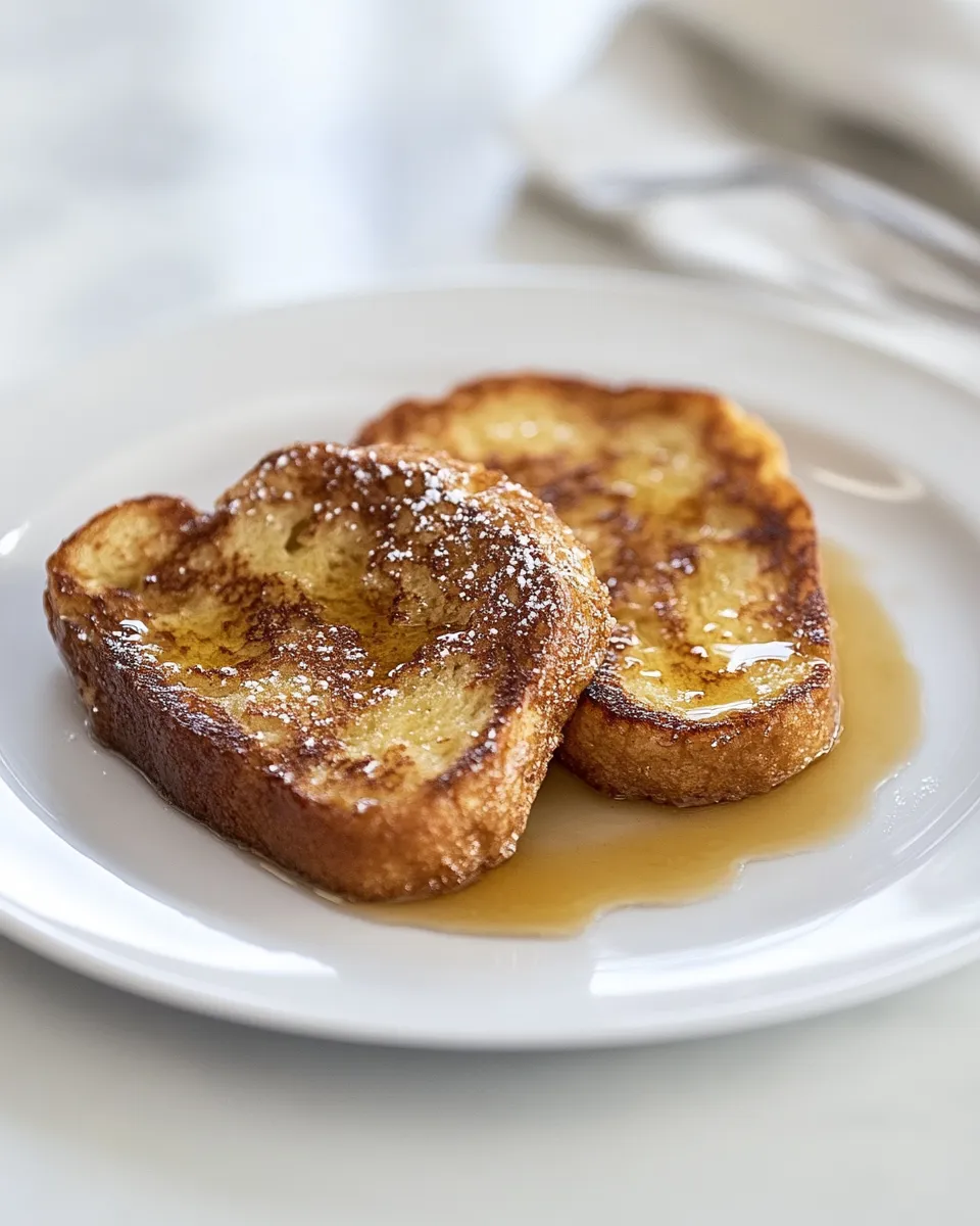 Easy Challah French Toast recipe photo