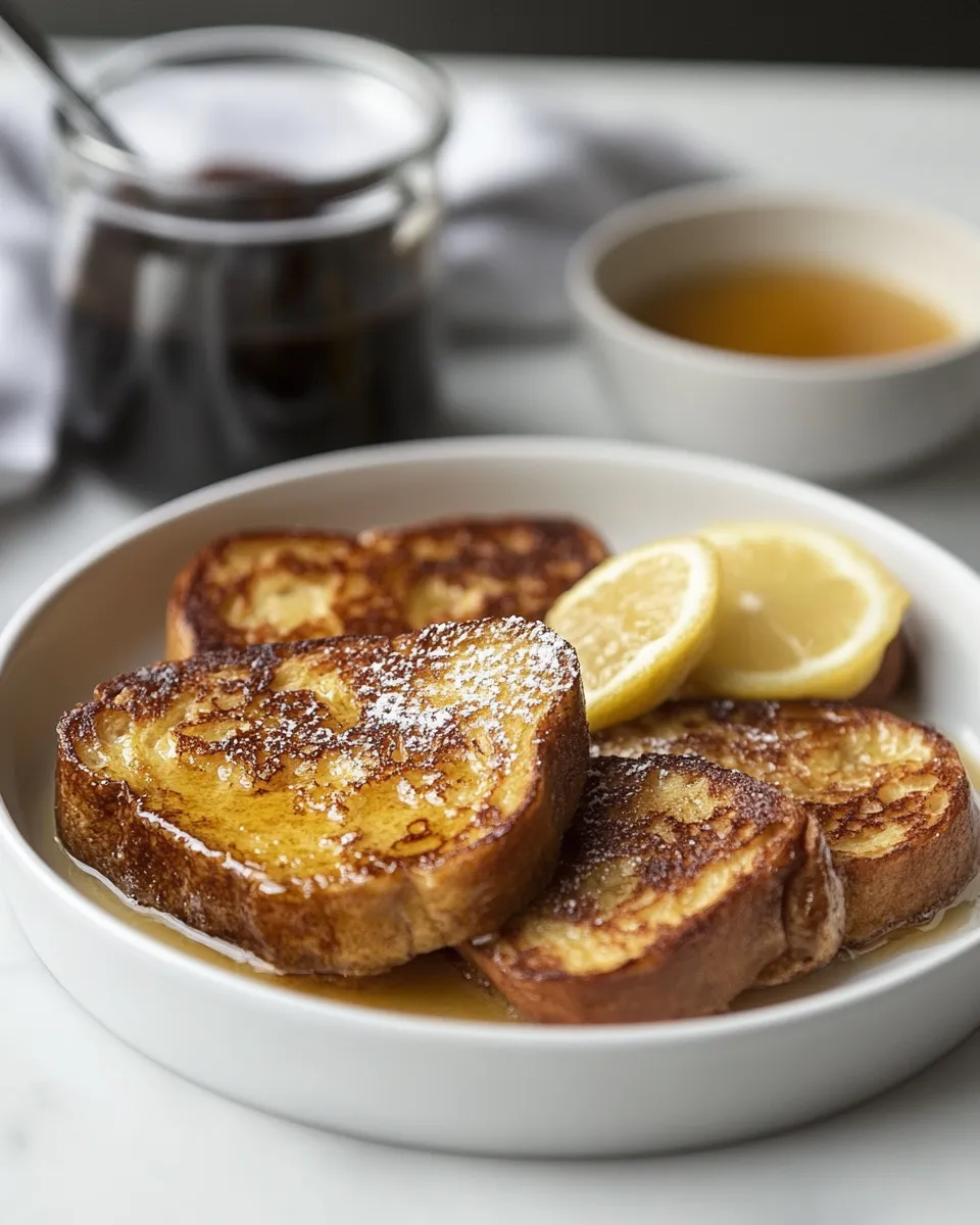 Delicious Challah French Toast dish photo