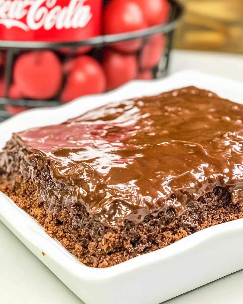 Easy Cheerwine Chocolate Cake recipe photo
