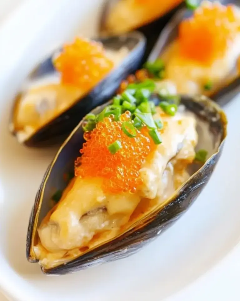 Homemade Cheese-Mayo Baked Mussels (Mussels Dynamite) photo