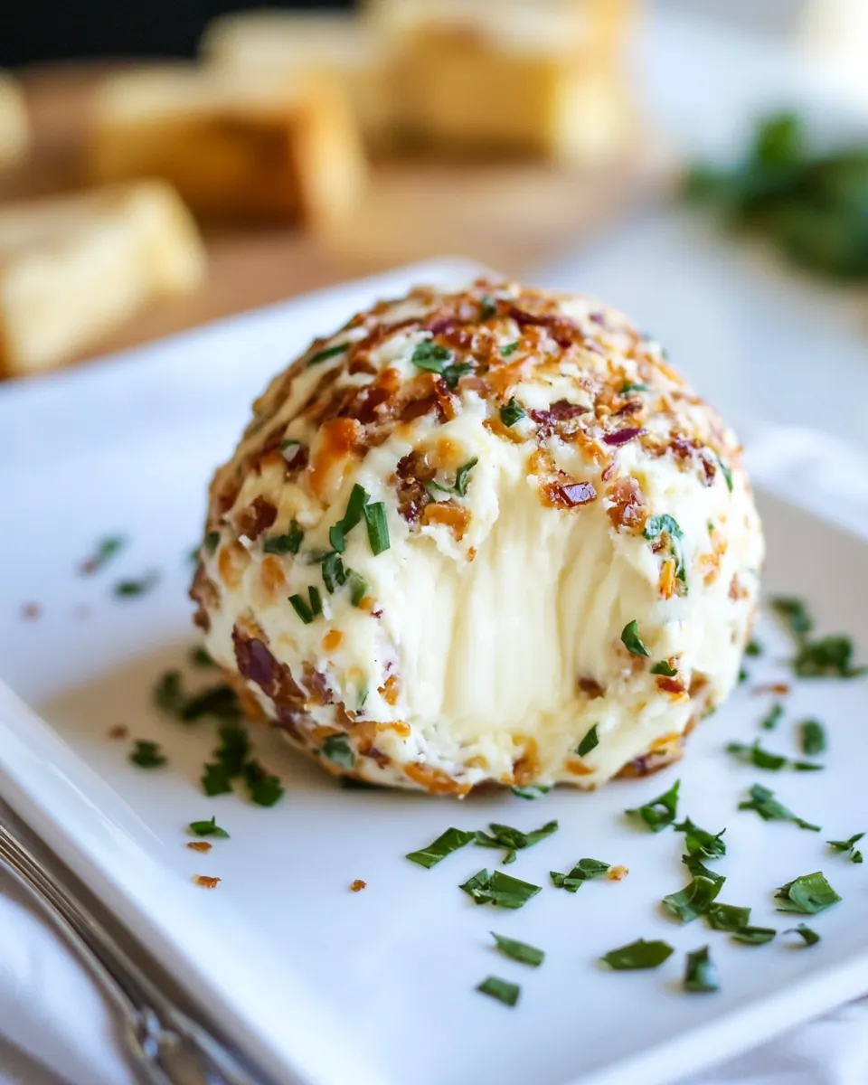 Delicious Cheese Ball dish photo