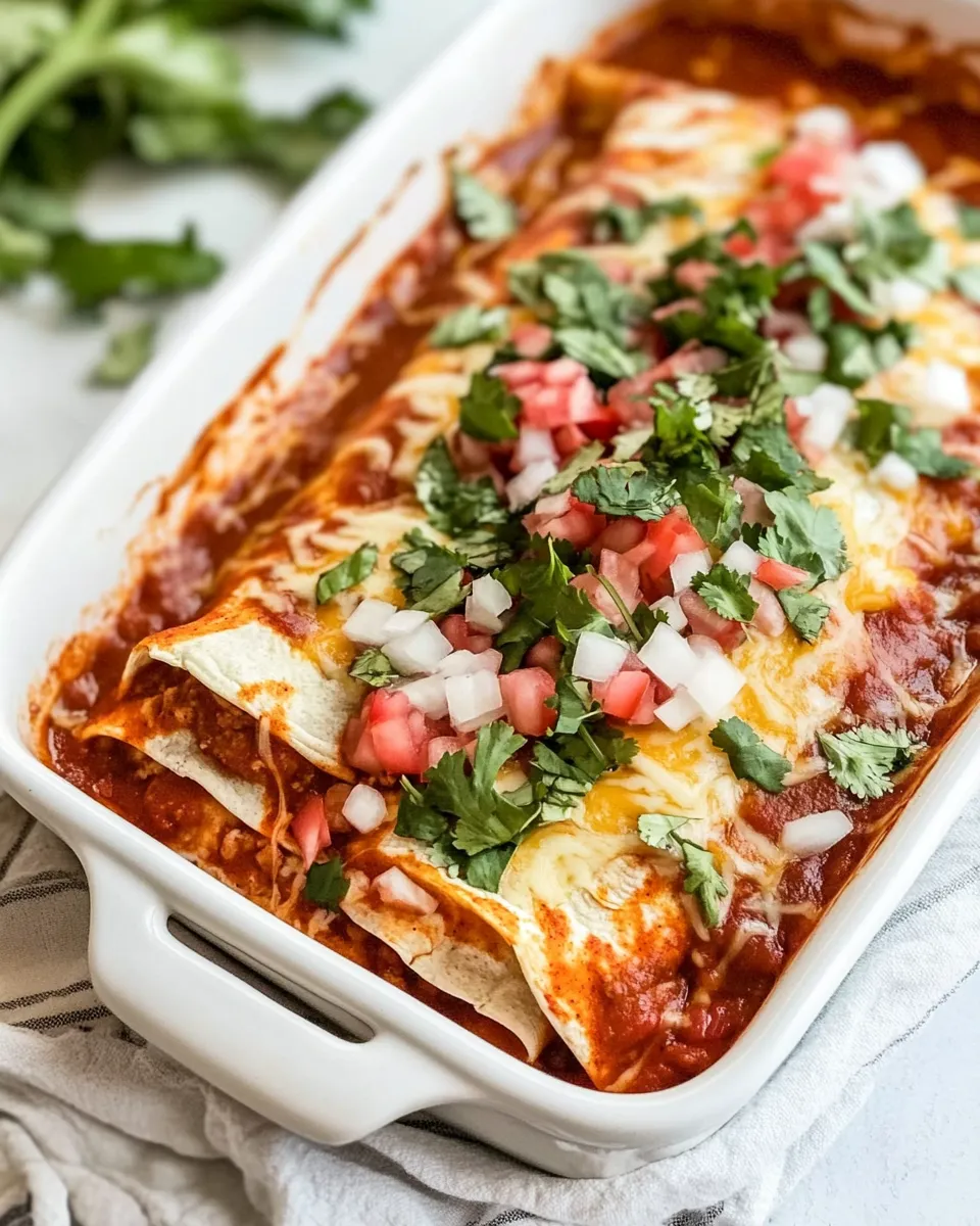 Homemade Cheese Enchiladas recipe photo