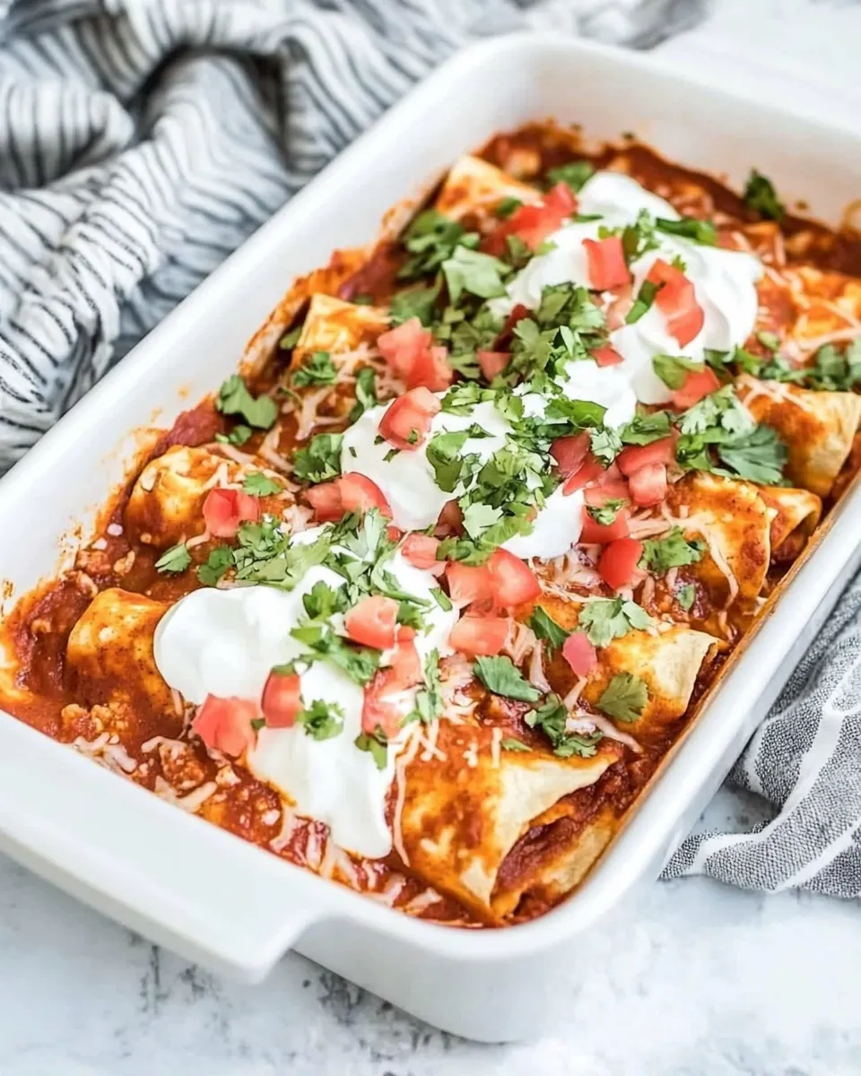 Classic Cheese Enchiladas dish photo