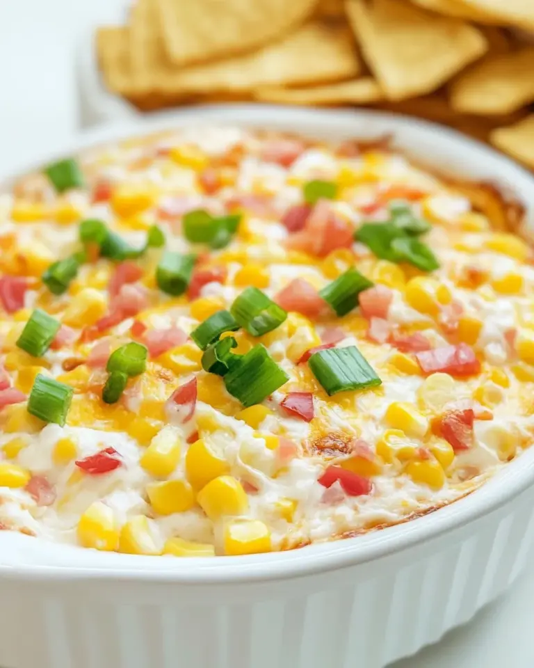Homemade Cheesy Corn Dip recipe photo
