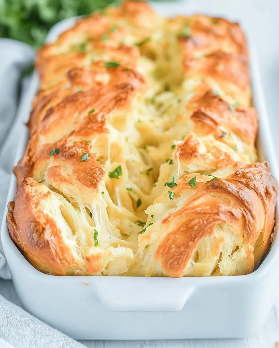 Homemade Cheesy Pull Apart Garlic Bread (With Biscuit Dough!) photo
