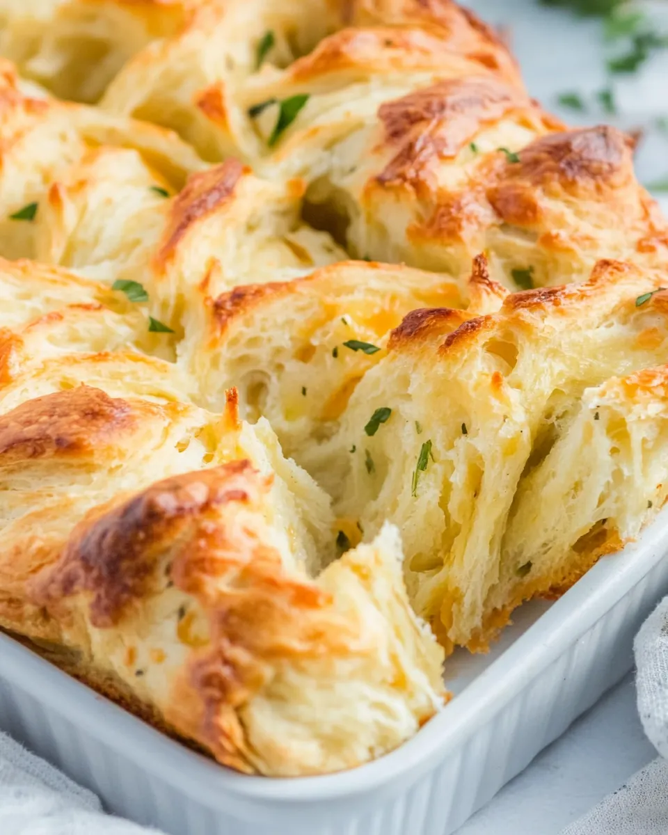 Easy Cheesy Pull Apart Garlic Bread (With Biscuit Dough!) dish photo