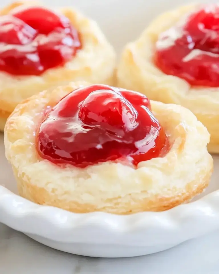 Homemade Cherry Danish photo
