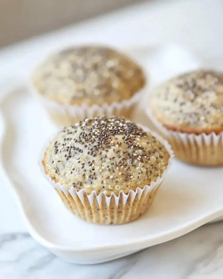 Homemade Chia Seed Quinoa Muffins recipe photo