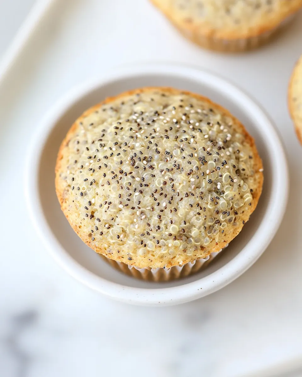 Classic Chia Seed Quinoa Muffins dish photo